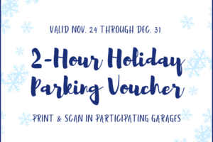 Free 2-Hour Holiday Parking Voucher